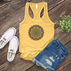 Spring Color Mandala Women's Tank Top