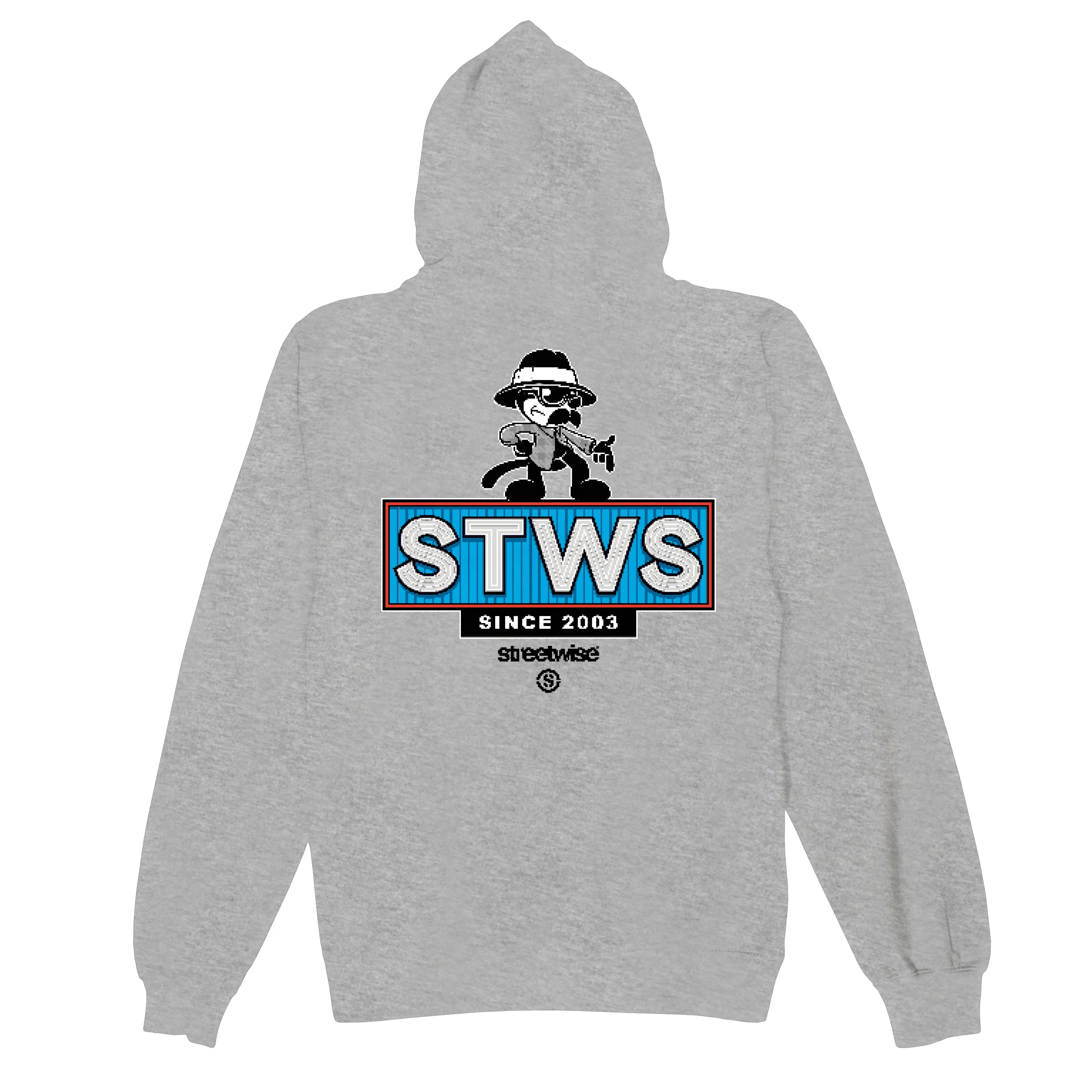 Street Sign Hoodie (Grey)