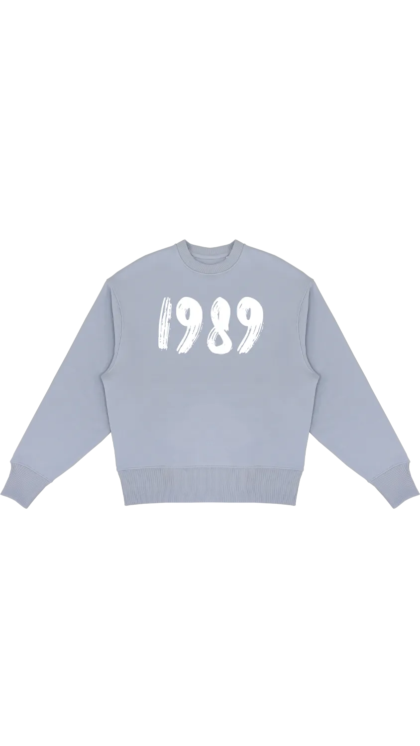 Sweater (Oversized) mit "1989" Motiv