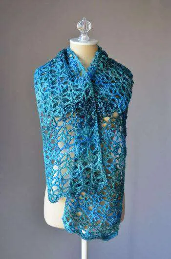 Swift Current Scarf Designed by Universal Yarn Design Team