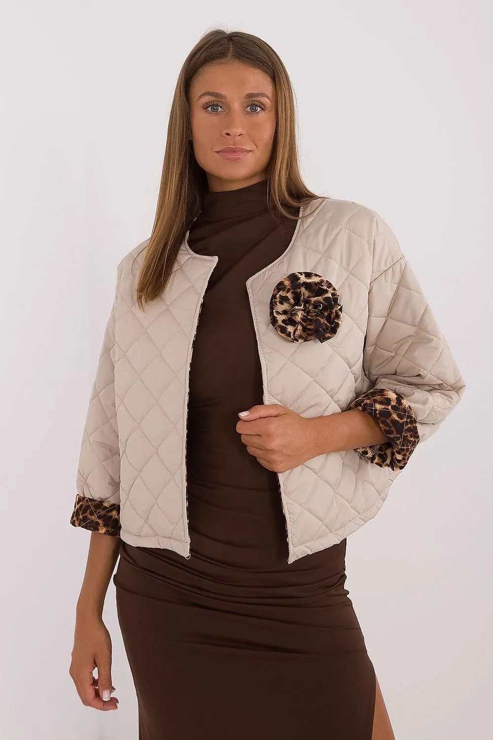 TEEK - Wild Coordination Quilted Bloom Jacket