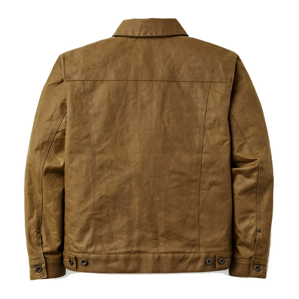 Tin Cloth Short Lined Cruiser Jacket - Dark Tan