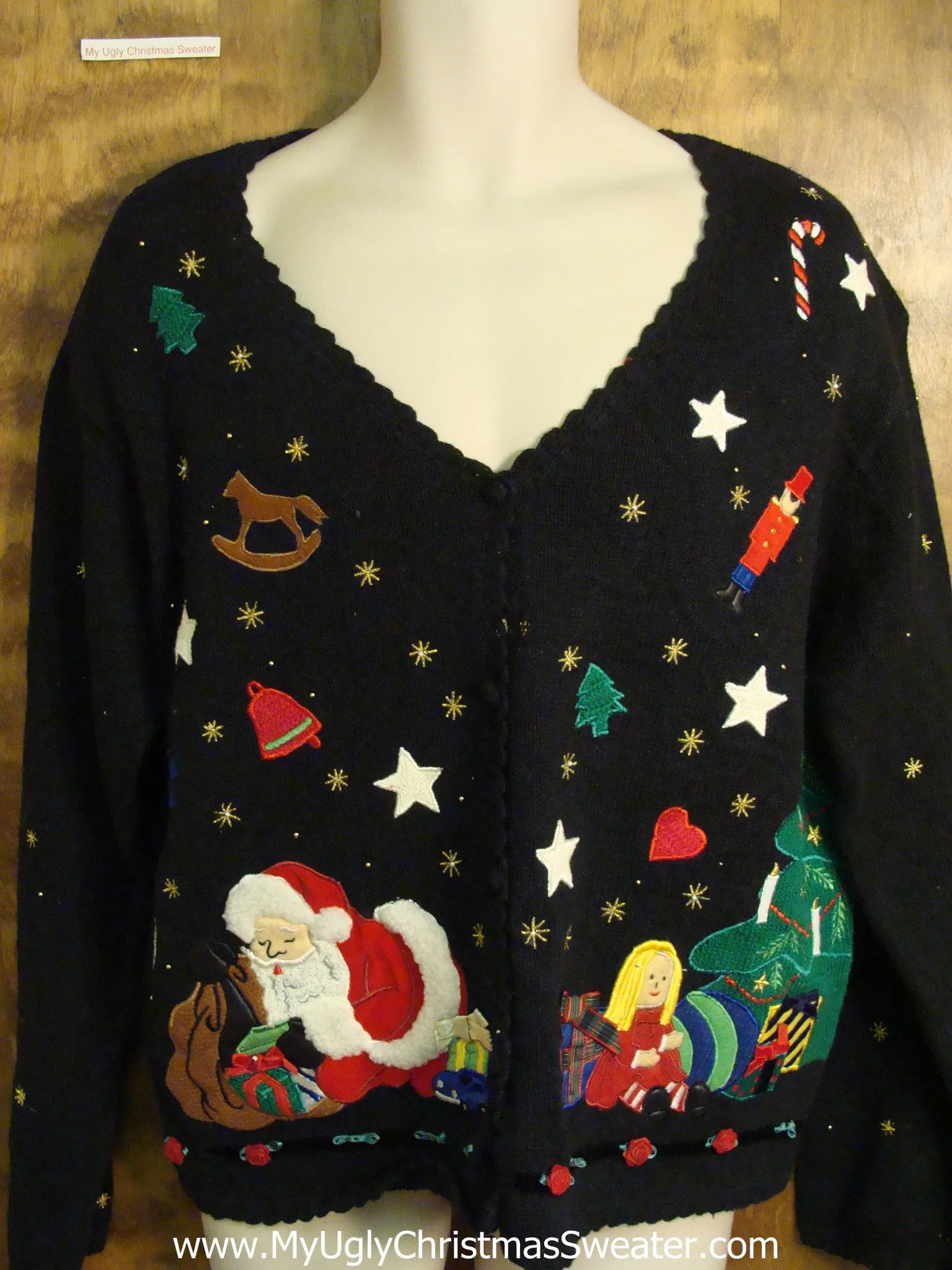 Two Sided Ugly Christmas Sweater