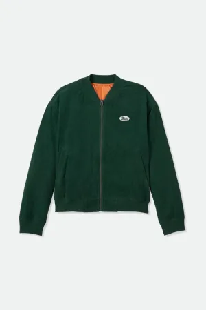 Utopia Reversible Bomber Jacket - Pine Needle