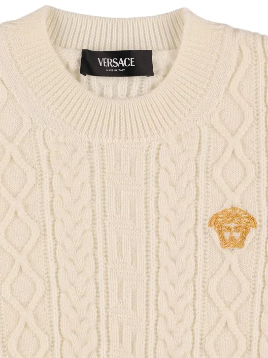 Versace   Wool knit sweater 