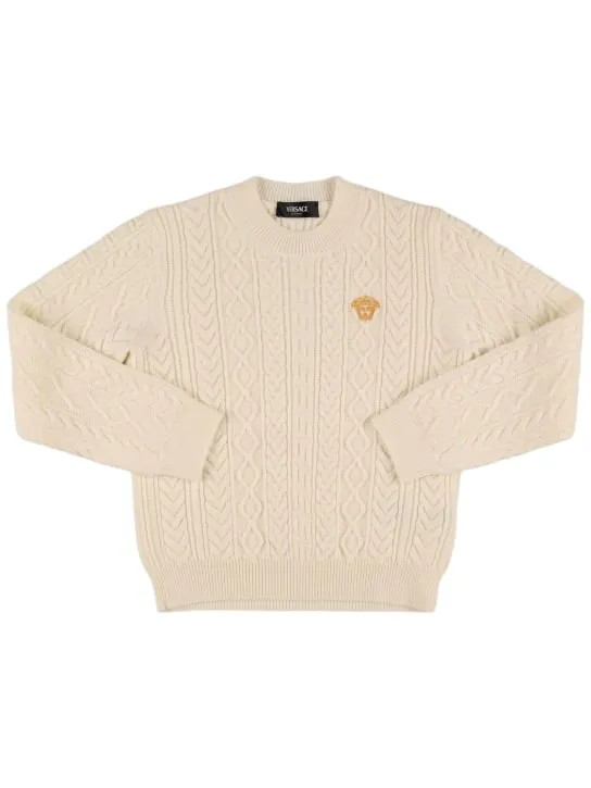 Versace   Wool knit sweater 