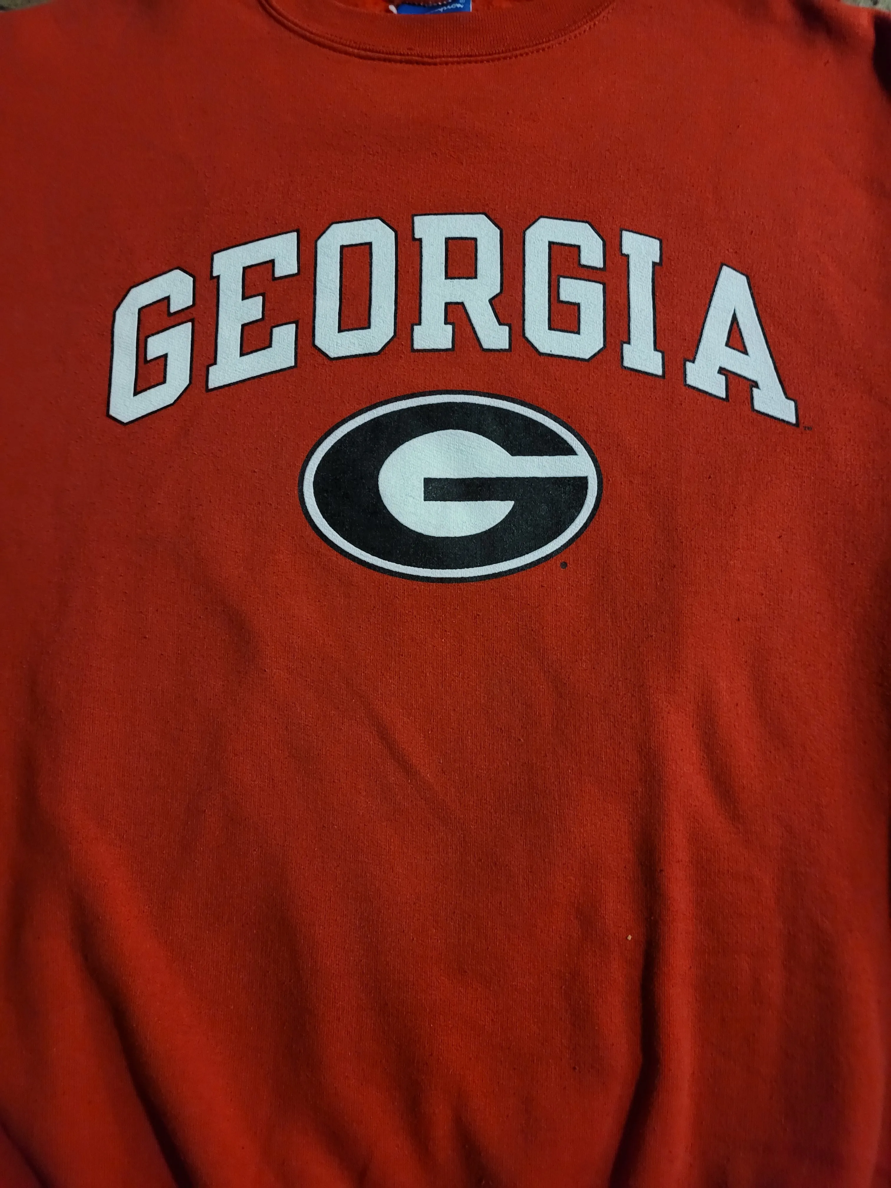 VINTAGE CHAMPION UNIVERSITY OF GEORGIA CREWNECK SWEATER