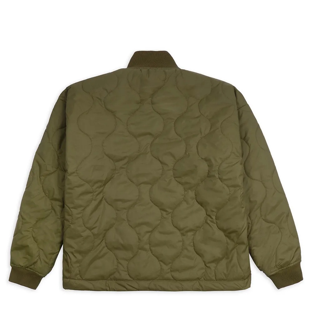 Wavy Quilted Puffa Jacket