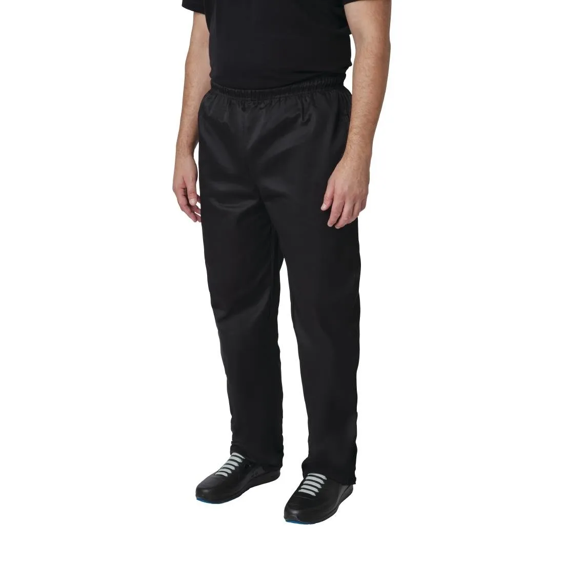 Whites Vegas Chef Trousers Polycotton Black 4XL - A582-4XL