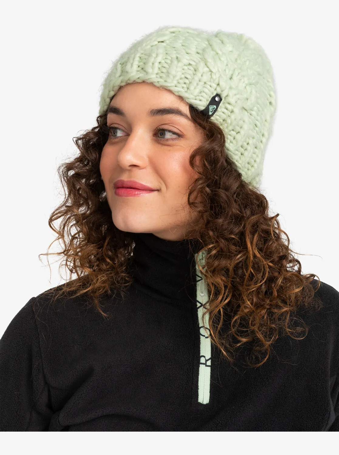 Winter Beanie - Cameo Green