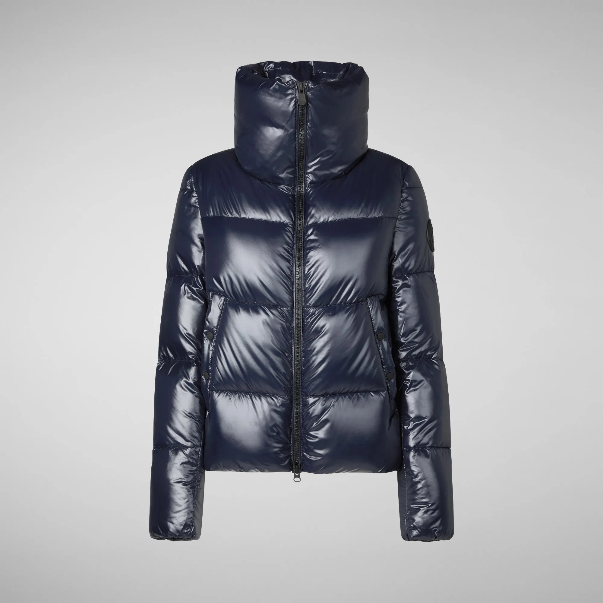 Women's Animal free Puffer Jacket Isla  in blue black