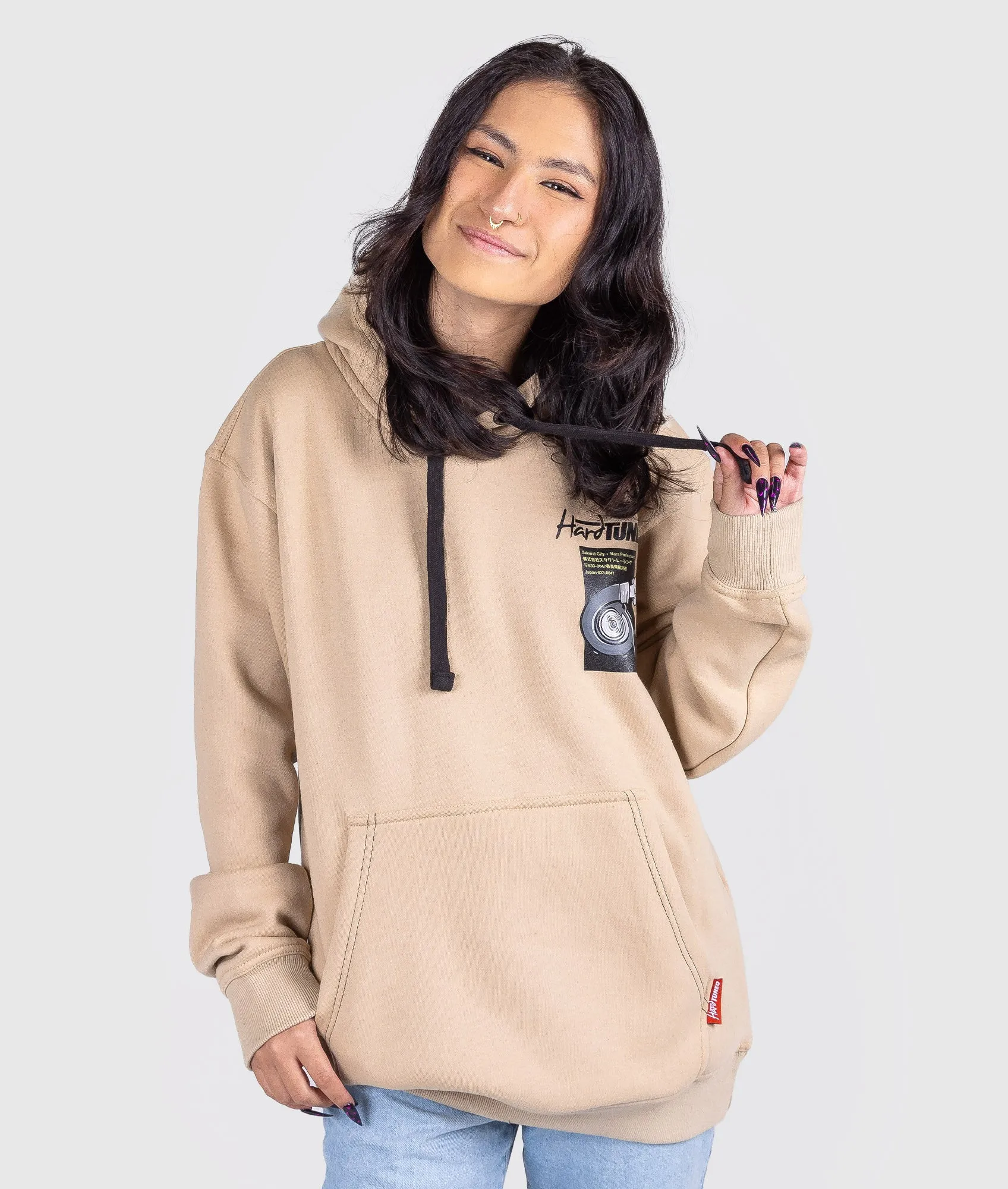 Women's Turbo Bunny Hoodie - Tan