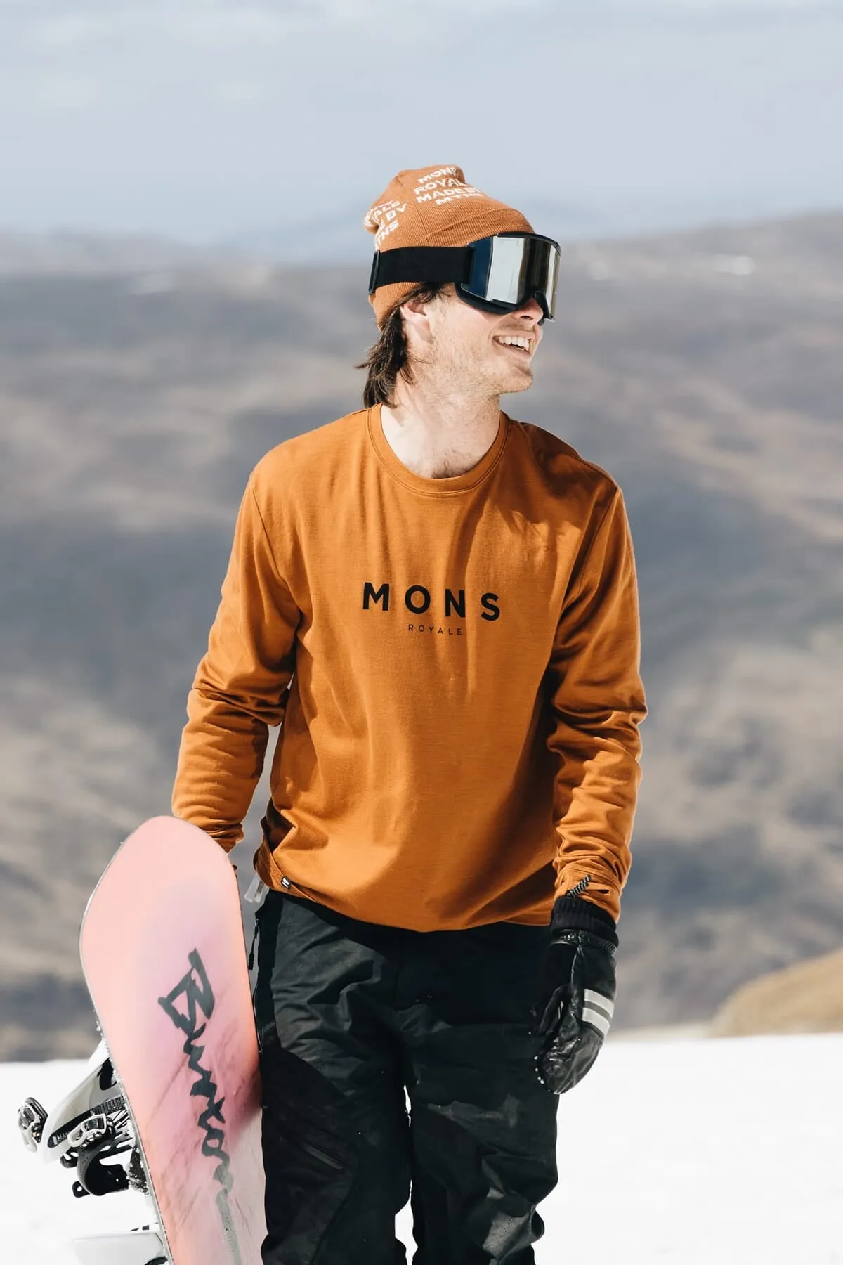 Yotei Merino Classic Long Sleeve - Copper