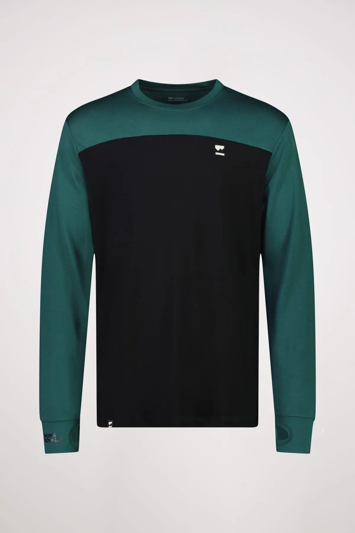 Yotei Merino Long Sleeve - Evergreen Black