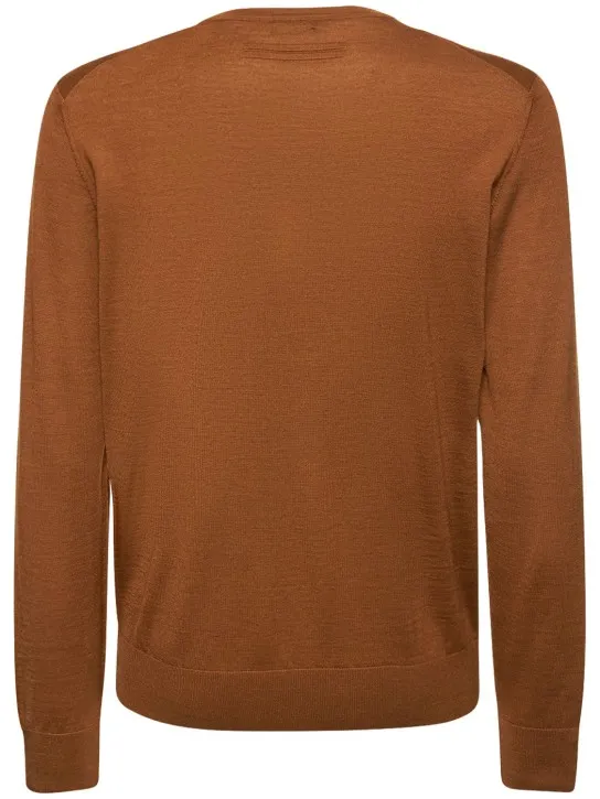 Zegna   Cashmere &amp; silk light knit sweater 