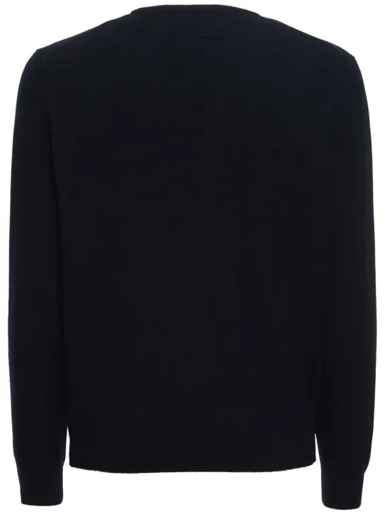 Zegna   Oasi cashmere knit crewneck sweater 