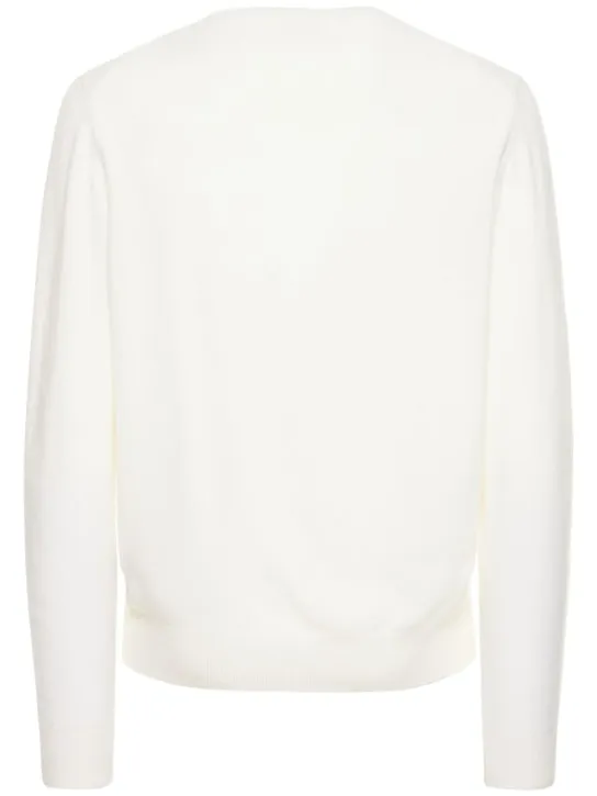 Zegna   Oasi cashmere knit crewneck sweater 