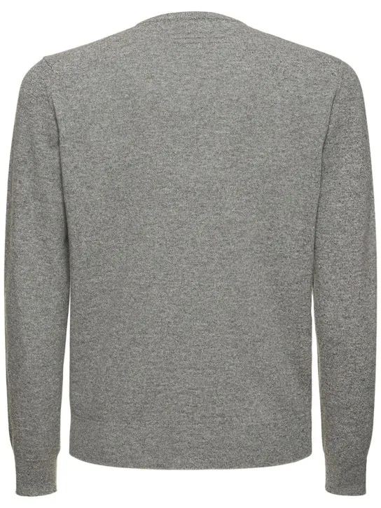 Zegna   Oasi cashmere knit crewneck sweater 