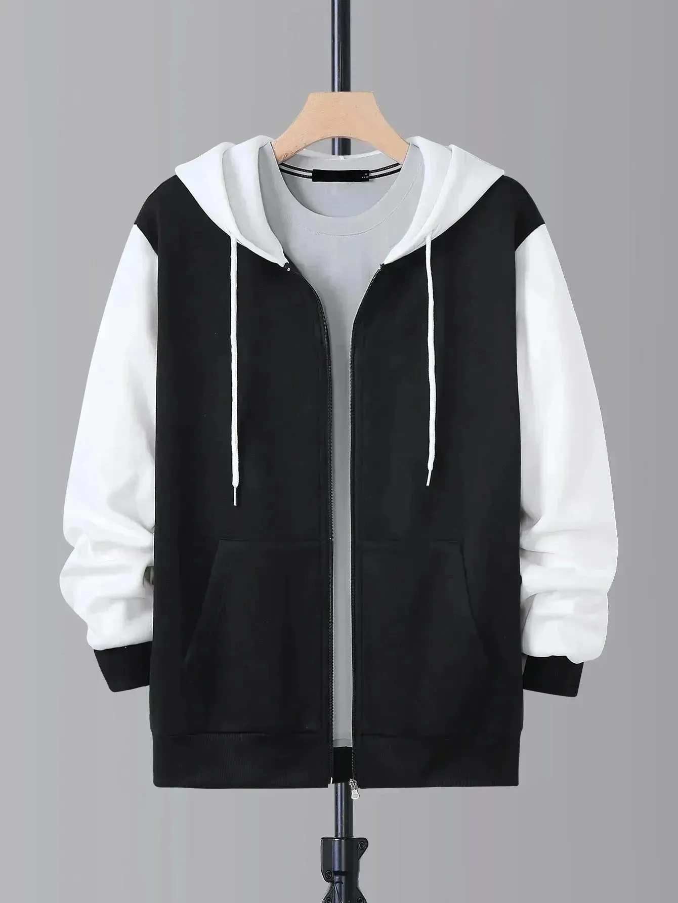 Zipper Hoodie Cardigan Men's Sports And Leisure Jacket