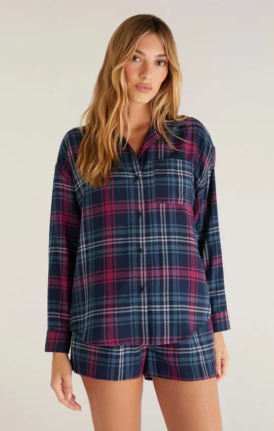 ZSU ROAD TRIP PLAID SHIRT